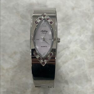 Ashley Princess Womans Watch With Diamond Accents
